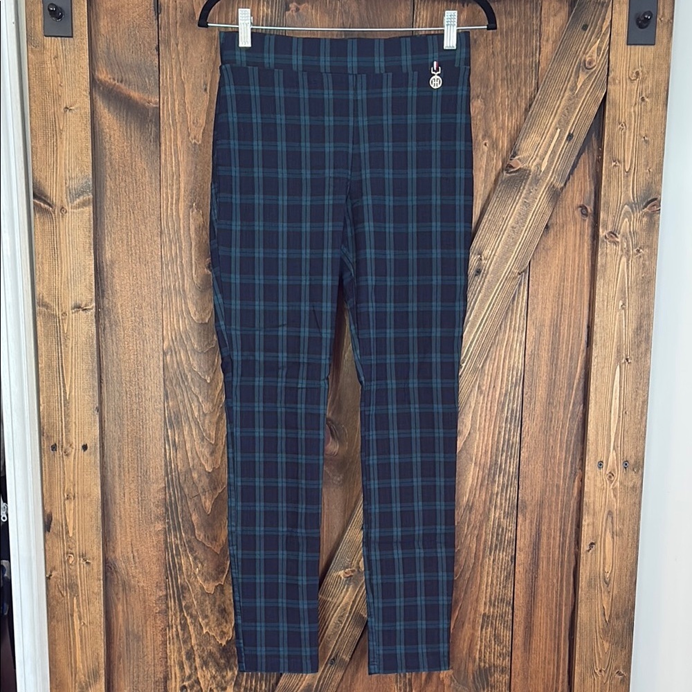 Tommy Hilfiger Skinny Green and Blue Pants
